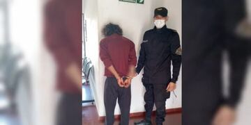 Ingresó a robar y fue sorprendido por la dueña de casa.