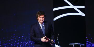 Javier Milei, candidato a presidente de La Libertad Avanza. Foto: La Voz