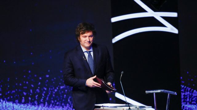 Javier Milei, candidato a presidente de La Libertad Avanza. Foto: La Voz