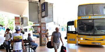 Terminal de ómnibus San Francisco. (La Voz de San Justo)