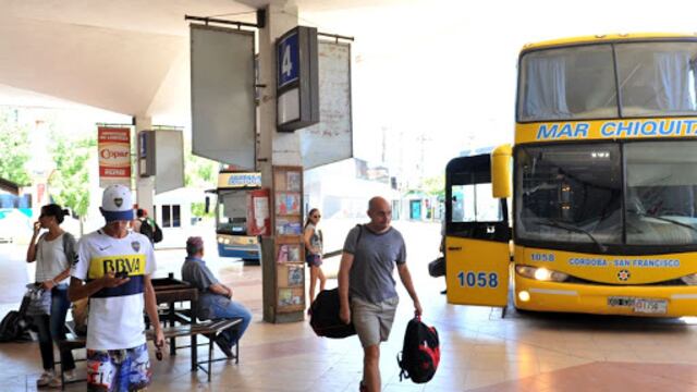 Terminal de ómnibus San Francisco. (La Voz de San Justo)