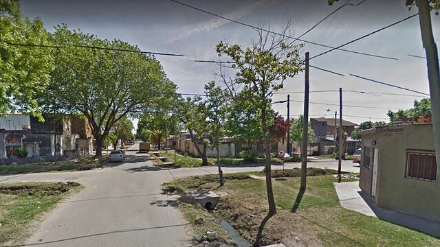 La zona donde mataron a Gonzalo Barrionuevo