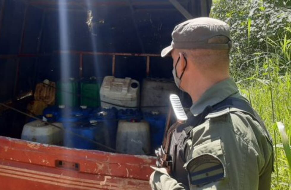 Desarticulan contrabando de combustible en Eldorado