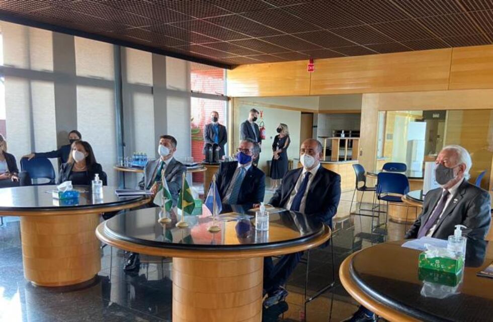 El Gobernador se reunió con el vicegobernador del Estado de Paraná para afianzar los lazos comerciales