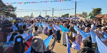 Punta Alta festejó el Día de la Patria en la Estación Solier