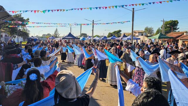 Punta Alta festejó el Día de la Patria en la Estación Solier