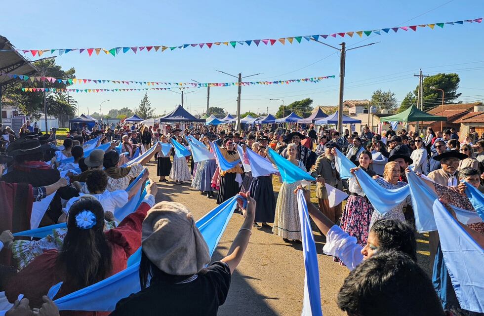 Punta Alta festejó el Día de la Patria en la Estación Solier