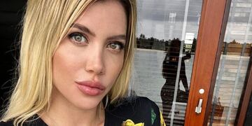 Wanda Nara y un vivo explosivo en Instagram.