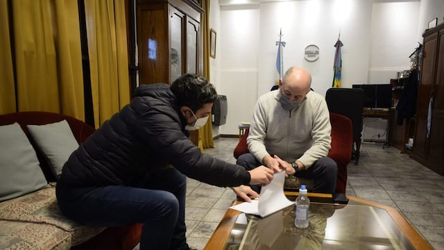 Sartori presentó a  Uset proyectos para gestionar ante el gobierno de la Provincia.