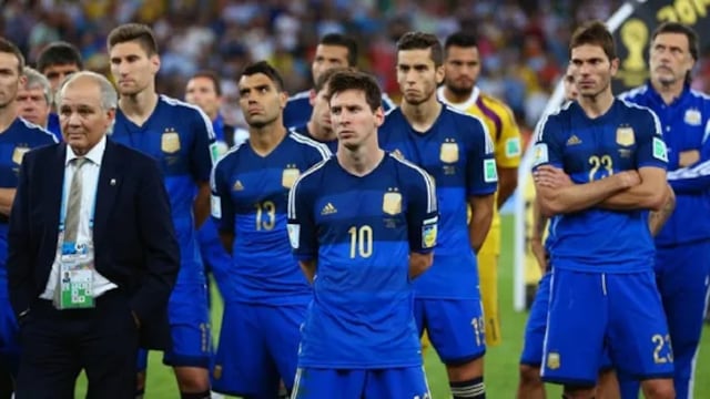 Selección Argentina en Mundial 2014.
