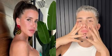 Flor Peña habló del noviazgo de su hijo Juan Otero.