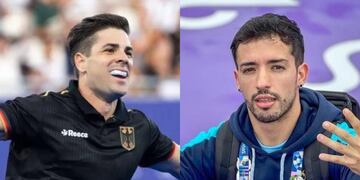 El cordobés apuntó contra el argentino que se nacionalizó alemán.
