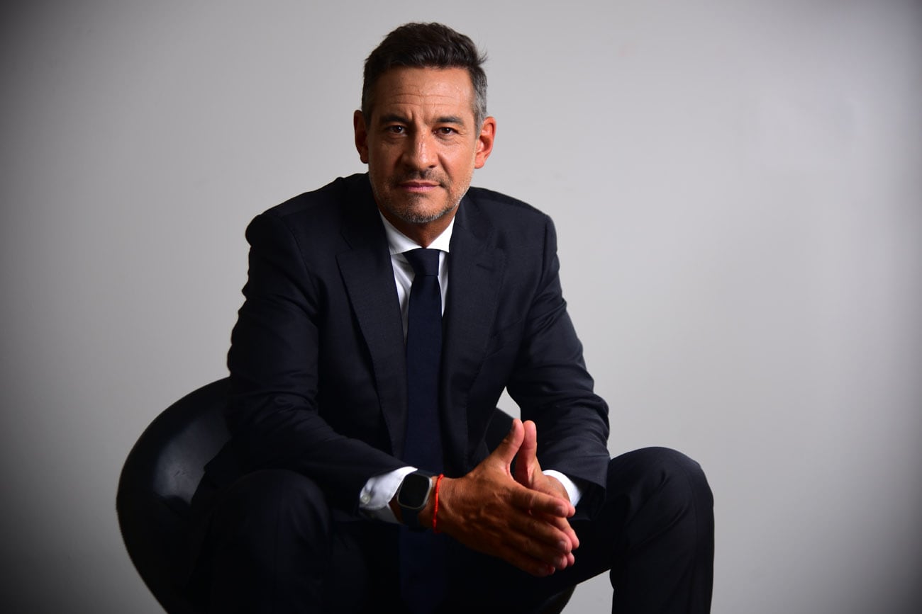 Miguel Siciliano en el programa Voz y Voto.  (Nicolás Bravo / La Voz)