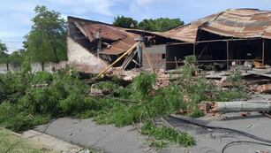 Los desastres que dejó el temporal.