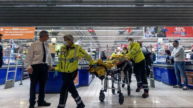 El ataque en el supermercado dejó un saldo de un muerto y cuatro heridos.