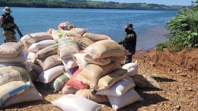 Prefectura Naval secuestró soja ilegal en El Soberbio.