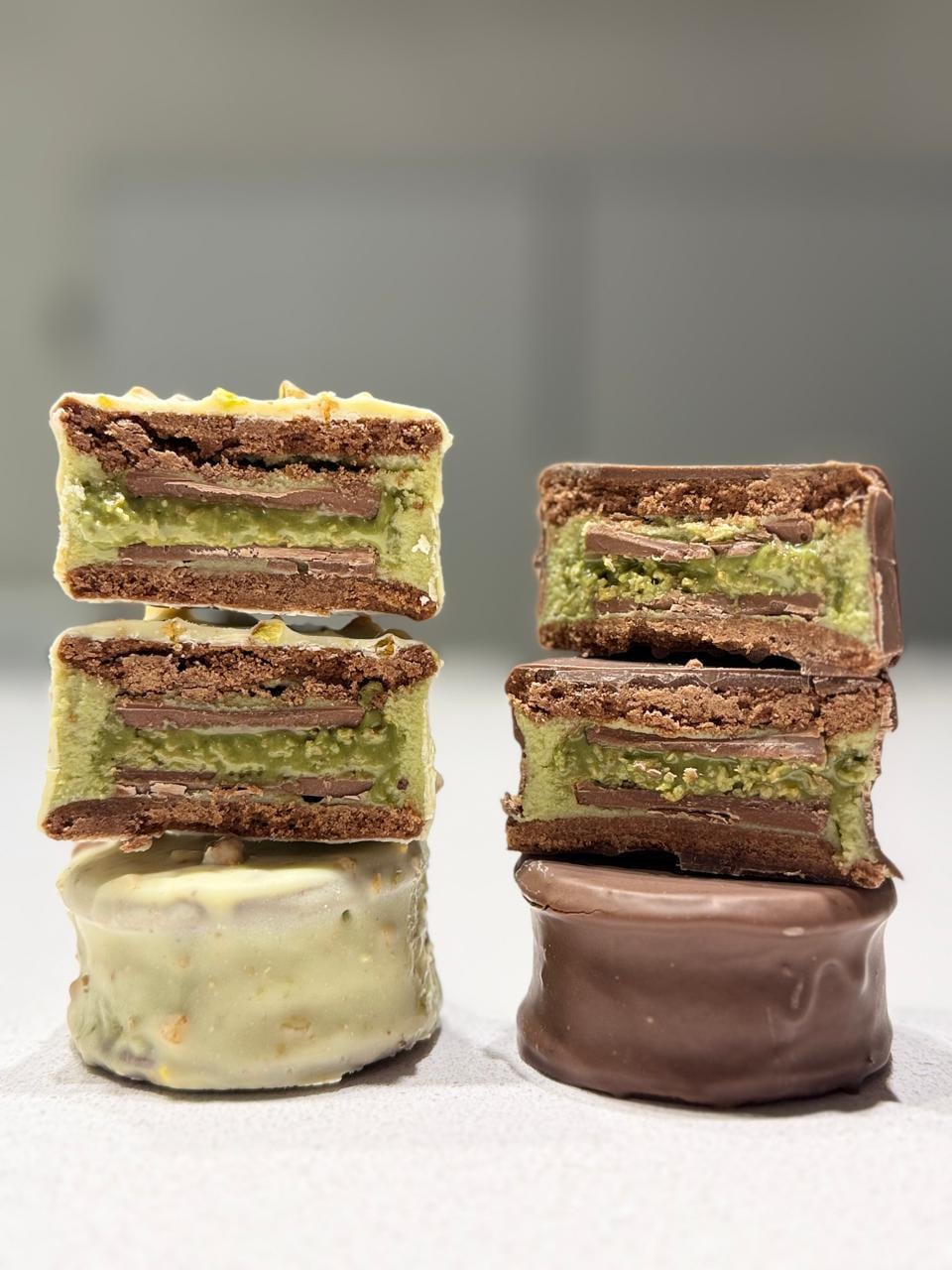 Ególatra Pastelería triunfa con su “alfajor Dubai” (Gentileza Ególatra Pastelería).