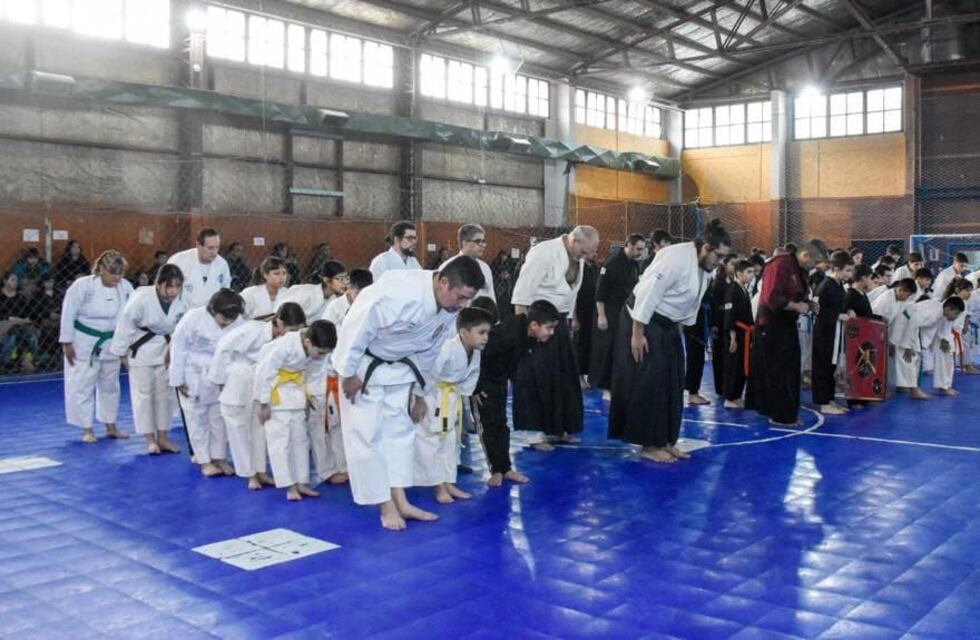 Encuentro de artes marciales en Ushuaia