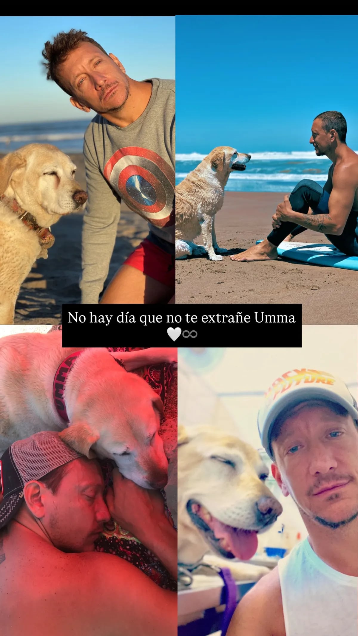 El emotivo posteo de Nico Vázquez tras su divorcio de Gimena Accardi