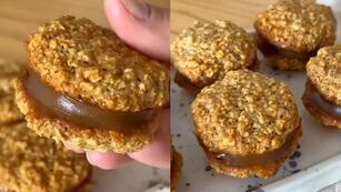 Los alfajores de avena más ricos y saludables: receta sin azúcar, fácil y rápida