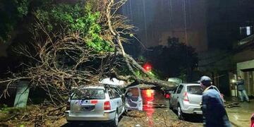 Temporal en Rosario