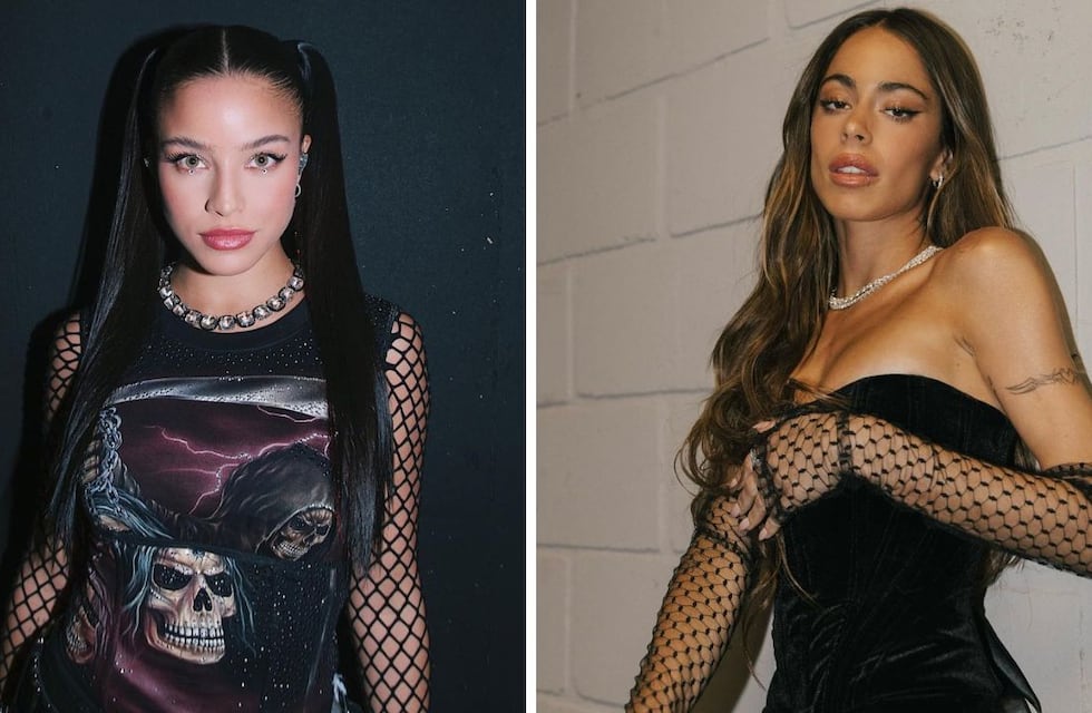 Tini Stoessel y Emilia Mernes prendieron fuego la noche Bresh en España con dos outfits jugados