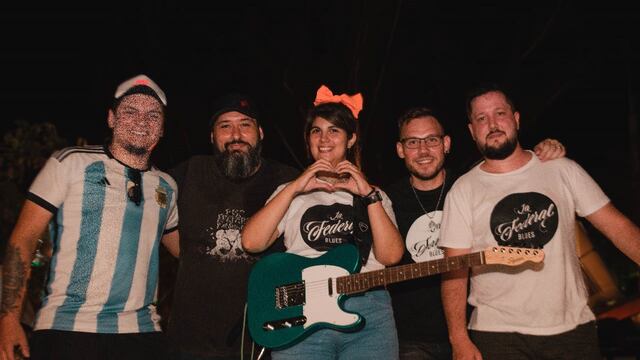 La Federal Blues toca en “Rock en el Metro”