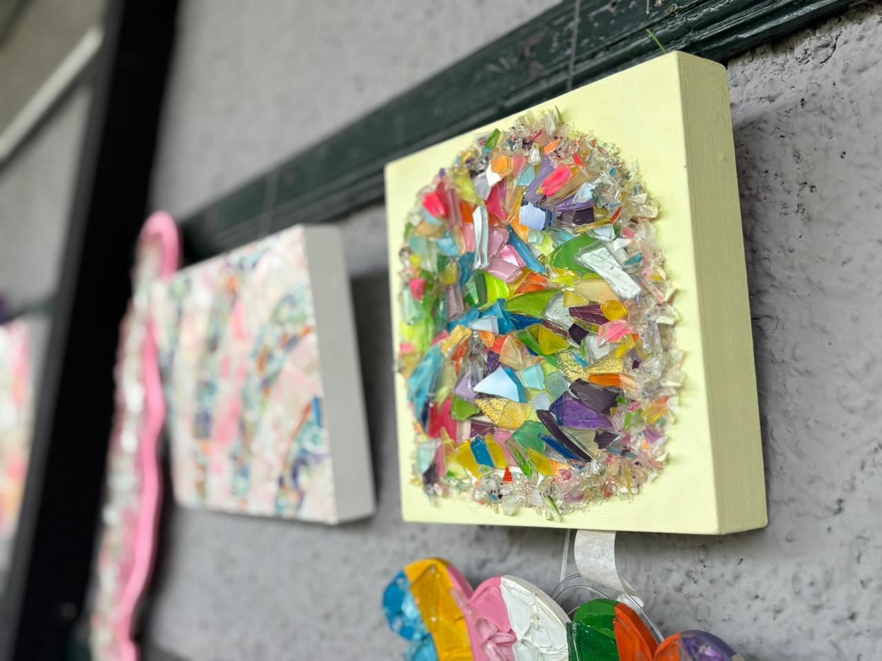 Apertura de la muestra “Dimensión Cristalina” en el Centro Cultural La Estación