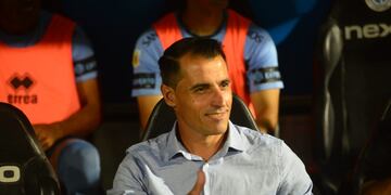 Guillermo Farré, cuando era entrenador de Belgrano. Hoy dirige a Sporting Cristal de Perú y presentó su biografía autorizada. (Javier Ferreyra / La Voz)