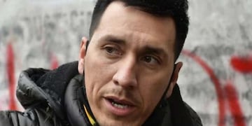 Eric Lucero. El padre de Guadalupe, la nena buscada en San Luis (Foto: Diario de la República).