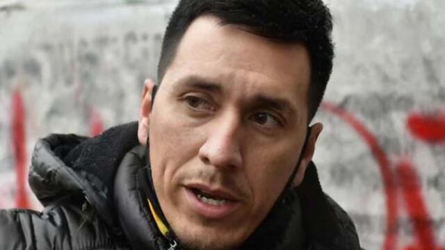 Eric Lucero. El padre de Guadalupe, la nena buscada en San Luis (Foto: Diario de la República).