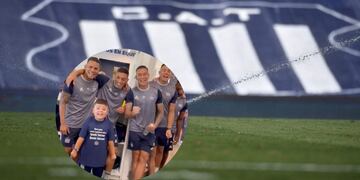 El niño de "Aguante Taiere" visitó al plantel de Talleres y el video es tremendo.