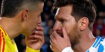 Se supo qué le dijo Lionel Messi a James Rodríguez.