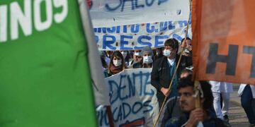 Los agentes de salud pública reclaman un aumento salarial del 45 por ciento. (Pedro Castillo/ archivo)