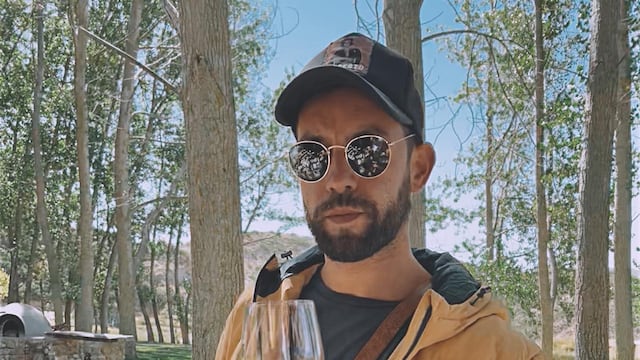 Cachete Sierra disfruta de Mendoza y sus amigos.