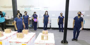 Llegaron las primeras 4050 dosis de la vacuna Sputnik V a Salta