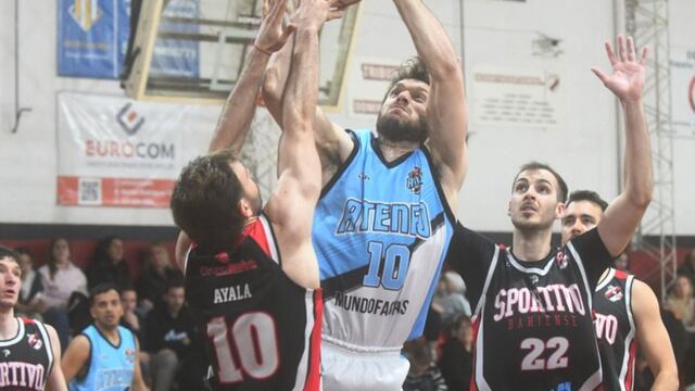 Ateneo dejó el invicto ante Sportivo. (Fotos: Emmanuel Briane-La Nueva).
