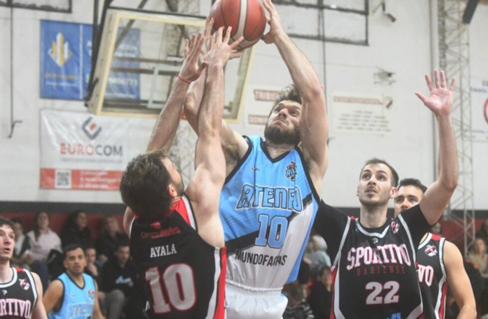 Básquet: Ateneo dejó el invicto, ganaron Altense y Los Andes