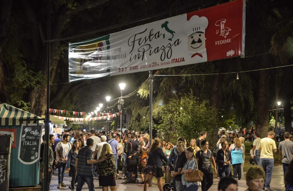 Vuelve la Festa in Piazza, el emblemático festival de gastronomía italiana en Mendoza