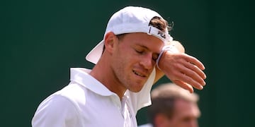 Diego Schwartzman nunca llegó a octavos de final en Wimbledon.