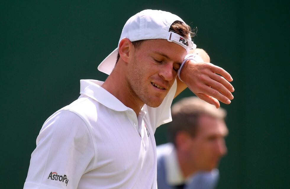 Diego Schwartzman no pudo con Marton Fucsovics y se despidió de Wimbledon