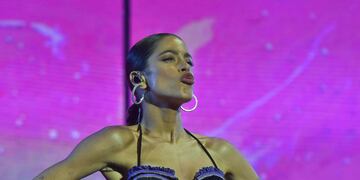 Tini Stoessel y un show para la ovación en el estadio Kempes (Facundo Luque / La Voz)