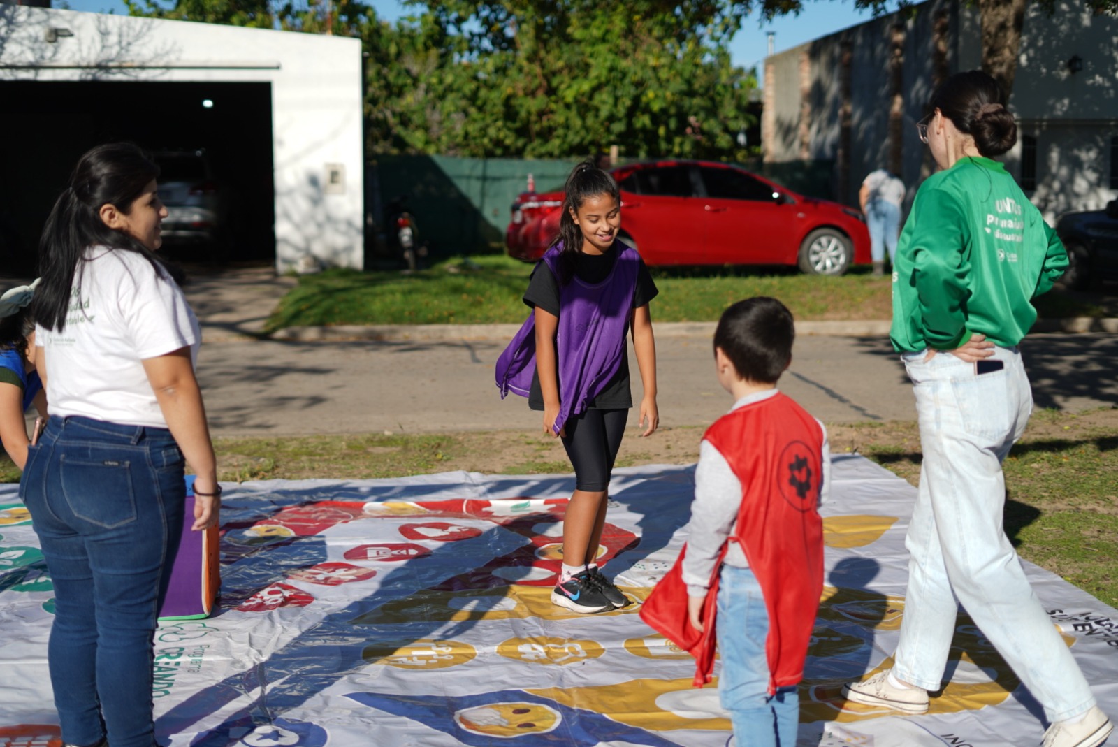 Agenda de las infancias junto a Ciclismo en los barrios