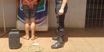 Comandante Andresito: detenido por presunto robo a fundación.