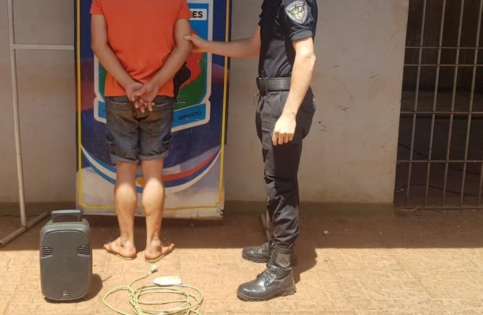 Comandante Andresito: detenido por presunto robo a fundación