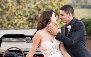 Giovanni Simeone y Giulia Coppini