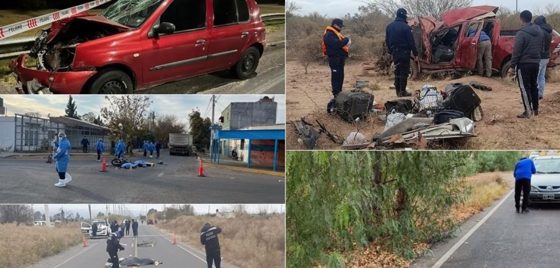 Fin de semana trágico en San Juan: siete personas fallecieron en accidentes de tránsito