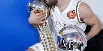 El base cordobés, distinguido por sus logros con el Real Madrid.