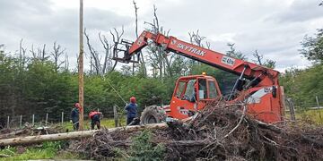 Tierra del Fuego: inició la obra de tendido eléctrico en ruta provincial 23