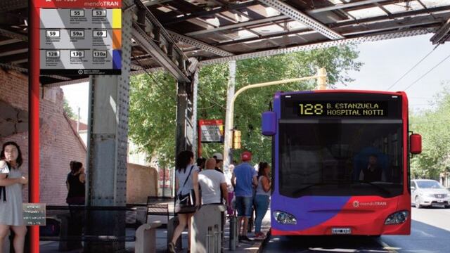 Desde hoy viernes el sistema de transporte público de pasajeros de Mendoza solo recibirá la tarjeta SUBE. Gentileza Los Andes